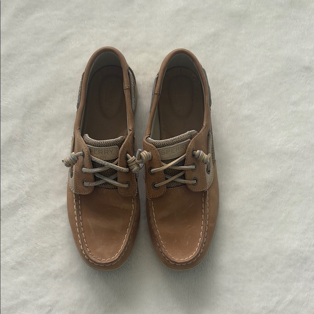 Sperry Women’s  Brown Leather Boat Shoes